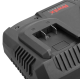 სწრაფი დამტენი Ronix-8994, 22V, 2.2Ax2