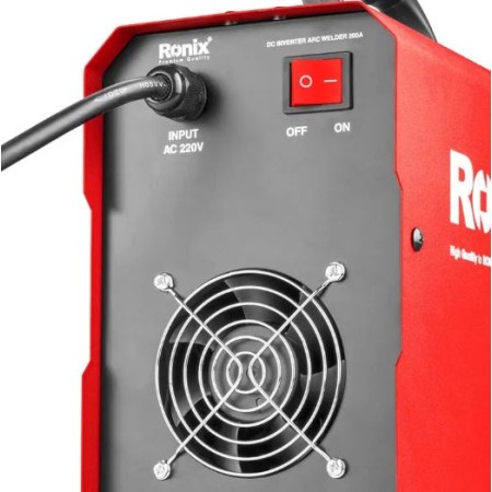შედუღების აპარატი Ronix RH-4604, 200A, 9.5 KVA