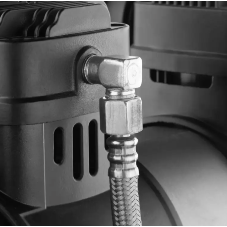 ჰაერის ჩუმი კომპრესორი Ronix RC-2512, 25ლ, 8 ბარი, 1.8HP