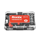 სახრახნისების და თავაკების ნაკრები Ronix RH-2715, 24ც
