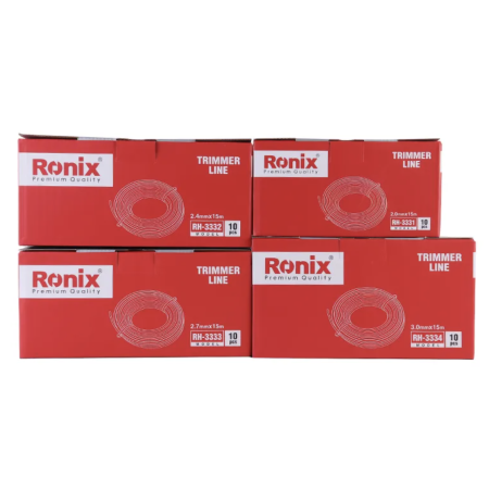 ბალახის სათიბი მანქანის კოჭა Ronix RH-3332, 2.4 მმ x 15 მ