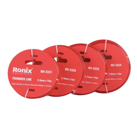 ბალახის სათიბი მანქანის კოჭა Ronix RH-3332, 2.4 მმ x 15 მ