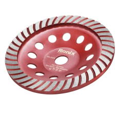 ქვის სახეხი ჯამისებური დისკი Ronix RH-3529, 180მმ