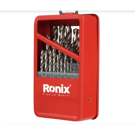 მეტალის ბურღების ნაკრები Ronix RH-5582, HSS 1-13 მმ