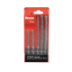 პერფორატორის ბურღების ნაკრები Ronix RH-5586, SDS-PLUS 5ც