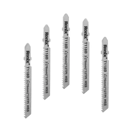 ბეწვა ხერხის პირები Ronix RH-5604, T118B, 5ც