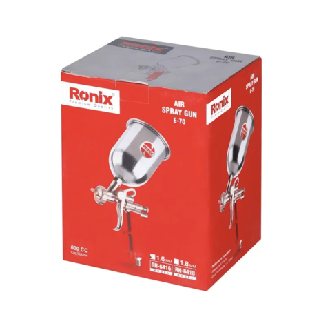 ჰაერის პულივიზატორი HVLP Ronix RH-6416, 1,6მმ 600მლ