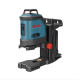 ლაზერული თარაზო Ronix RH-9502, 15/50მ, წითელი ნათება
