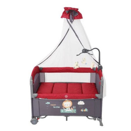 ჩვილ ბავშვთა საწოლი საფენის შემცვლელით KDD-828R