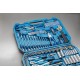 131 ცალიანი ხელის ინსტრუმენტების ნაკრები HOGERT HT1R439 (1/2", 1/4", 3/8″)
