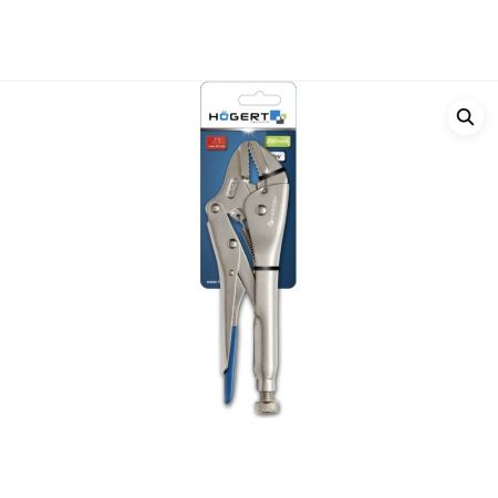 ჩამკეტი ბრტყელტუჩა HOGERT HT1P382 (250 MM)