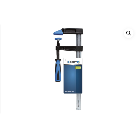 F ტიპის მომჭერი HOGERT HT3B904 (250 X 50 MM)