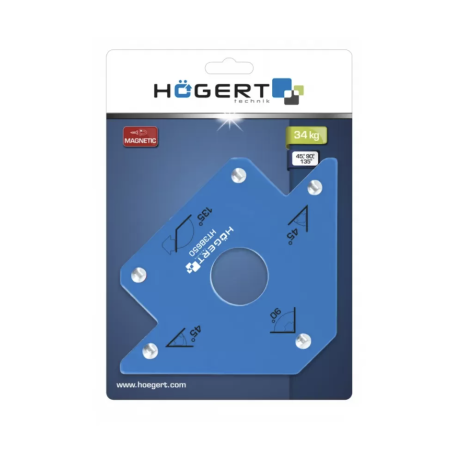მაგნიტი შედუღების კუთხე Hogert HT3B650