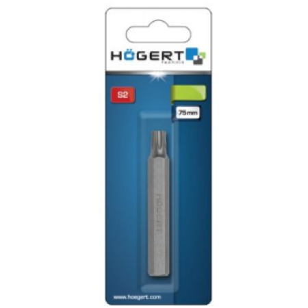 თავაკი სახრახნისის bit T30 x 75 მმ Hoegert HT1S849