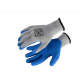 HT5K752-10 დამცავი ხელთათმანი 10 ზომა DILL latex-coated protective gloves grey/blue 10