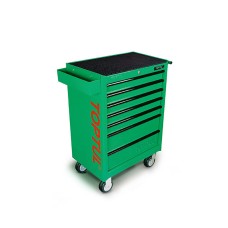 (687x459x857მმ) ხელსაწყოების კარადა ბორბლებით TOPTUL TCAA0701