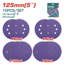 ზუმფარა, 125მმ, 10ც TAC73125101 total