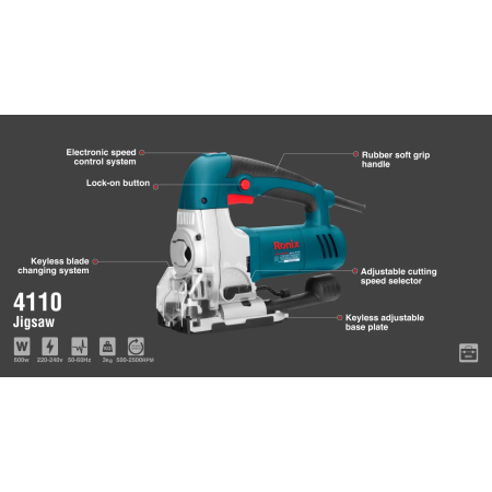 ბეწვა ხერხი Ronix-4110 600w