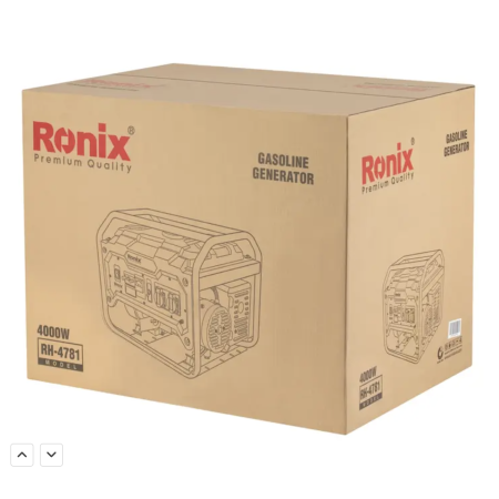 ბენზინის გენერატორი Ronix Rh-4781, 4kw 15ლ