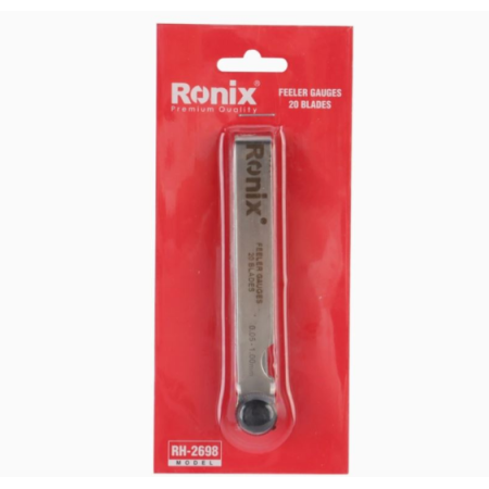 დაშორების (სისქის) საზომი Ronix RH-2698, 20ც 0.5-1მმ