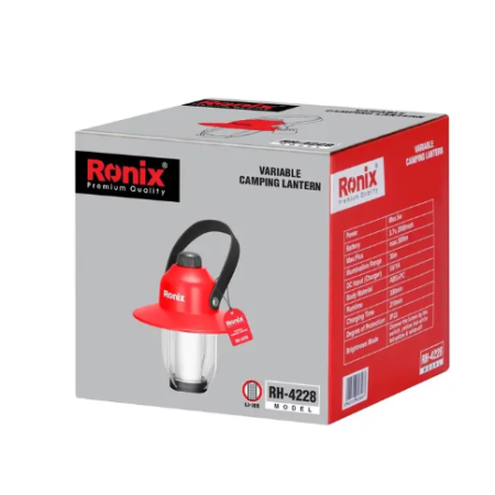 კემპინგის სანათი Ronix RH-4228, 300Lm