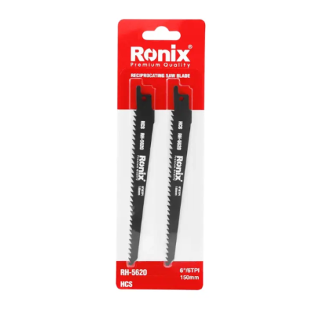 ორმხრივი (რეციპროკული) ხერხის პირები Ronix RH-5620, 2ც