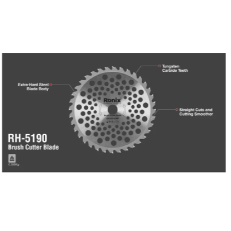 ტოტების საჭრელი დისკი Ronix RH-5190, 230*40მმ 40 კბილი