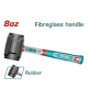 რეზინის ჩაქუჩი 220გრ TOTAL THRUH6808 