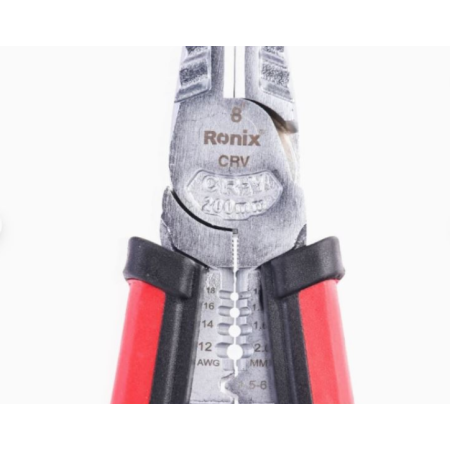 მულტიფუნქციური გრძელტუჩა Ronix RH-1393, 8 ინჩი