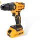 აკუმულატორული ბურღ-სახრახნისი DINGQI J10mm.21V./2000mAh