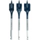 Bosch 2608587011 20/22/25 მმ თვითნაჭრის სიჩქარის ყვავი ბიტების ნაკრები (3 ცალი)