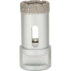 BOSCH 2608587118 ბრილიანტის საბურღი მშრალი ბურღვისთვის მშრალი სიჩქარე საუკეთესოა კერამიკულისთვის 27 x 35 მმ