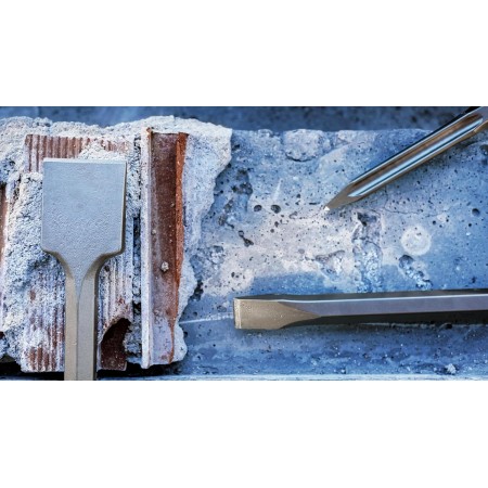 BOSCH- ბრტყელი ჩიზელი 30 მმ ექვსკუთხედი 400X35 მმ