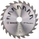 BOSCH 2609256872 ზუსტი წრიული ხერხის დანა ხის 210x2x30 მმ, 24T