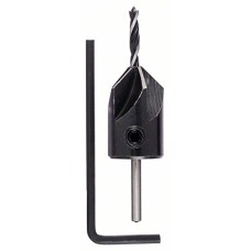 BOSCH 2609255219 ხის ბურღული კონუსური კონტრძირით 6x50x90 მმ 90°