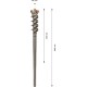 საბურღი პირი SDS-max-9 Break Through, BOSCH 1618596457