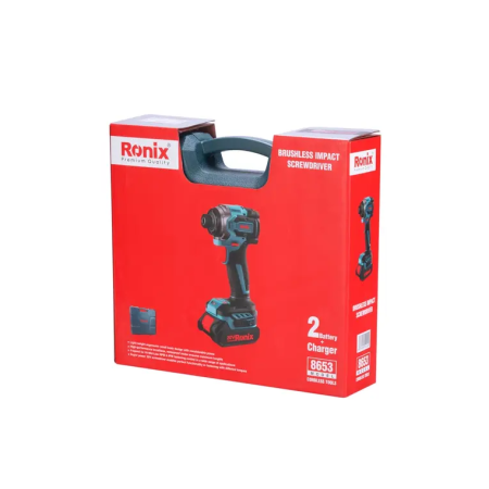 უსადენო იმპულსური სახრახნისი Ronix-8653K 20V 230 Nm