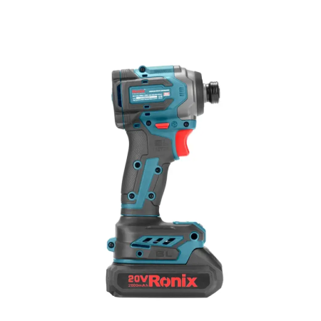 უსადენო იმპულსური სახრახნისი Ronix-8653K 20V 230 Nm