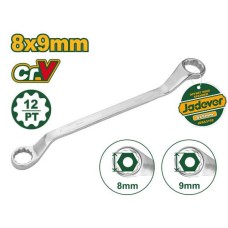 JADEVER ქანჩის გასაღები ორმხრივი მრგვალი ბოლოებით 8x9mm JDSA3102