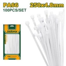 JADEVER ნეილონის ცალუღი, თეთრი 4.8x250 მმ JDTE325048