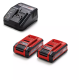 EINHELL სახელოსნო კომბო სეტი TE-TK 18/3 Li +2 (CD+AG+HD)