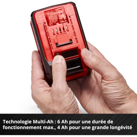 EINHELL ელემენტი 4.0-6.0Ah 4-6 Ah Multi-Ah Power X-Change Plus