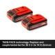 EINHELL ელემენტი 18V 4.0Ah Power-X-Change Plus