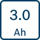 Bosch აკუმულატორი/ელემენტი   GBA 12 V, 3.0 Ah  