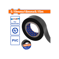 საიზოლაციო ლენტი 0.19მმX18მმX9.15მ PVC (WPN1101) WADFOW