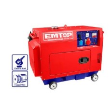 (4.5kW) ელ. გენერატორი სამფაზიანი დიზელზე EMTOP EDGRS531