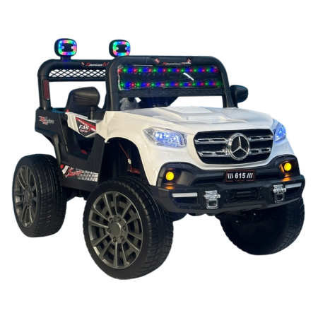 საბავშვო ელექტრო მანქანა Mercedes-Benz D-615W (2 ძრავა, 12V)