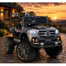 საბავშვო ელექტრო მანქანა Mercedes-Benz D-615CER (2 ძრავა, 12V)