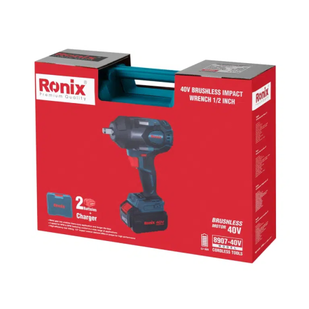 უნახშირო ქანჩსახრახნი (გაიკავიორტი) Ronix-8907 20V, ელემენტის გარეშე