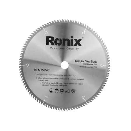 "ცირკულარული ხერხის დისკი TCG 96T Ronix RH-5117, 350x108T-MDF"